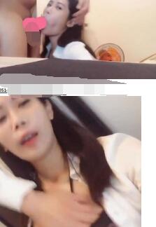 美女秘书工作时从后面突然抱住她摸逼潜规则,没想到还是个白虎美女